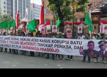 HIMMAH Geruduk PLN dan Mabes Polri: Tangkap Dirut PLN Darmawan Prasodjo