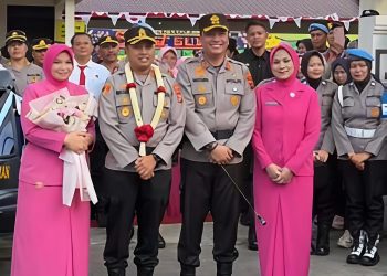 Pisah Sambut Kapolres Padangsidimpuan, AKBP Noval Nanusa Gegoh Dhesky Resmi Gantikan AKBP Wira Prayatna
