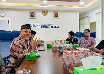 Anggota DPD RI Muhammad Nuh Kunjungi KPP Pratama Rantau Prapat, Dorong Optimalisasi Penerimaan Negara dan PNBP