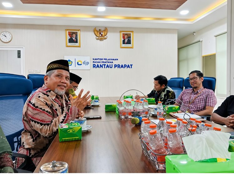 Anggota DPD RI Muhammad Nuh Kunjungi KPP Pratama Rantau Prapat, Dorong Optimalisasi Penerimaan Negara dan PNBP