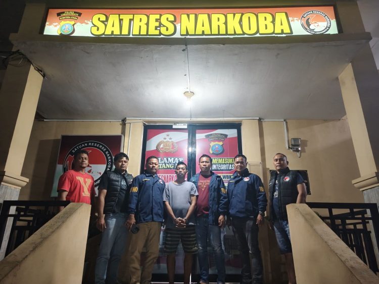 Pelarian Buronan Tahanan Narkoba Terhenti, Bagong ditangkap Polres Labuhanbatu di Riau
