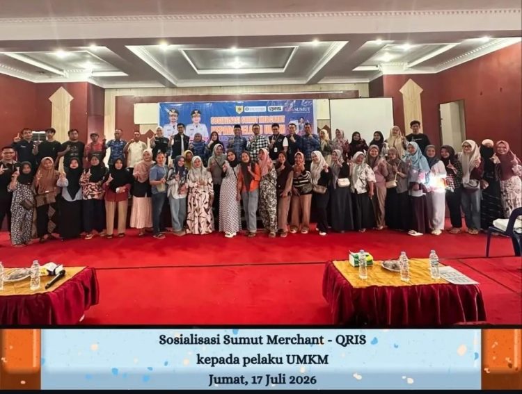 Jelang HUT Ke-18 Labusel, Pemkab dan Bank Sumut Percepat Digitalisasi UMKM Lewat Merchant QRIS