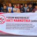 Forum Masyarakat Anti Narkotika Sanggau Deklarasikan Komitmen Bersama Perangi Narkotika di Wilayah Perbatasan