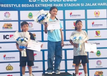 Kejurnas BMX Freestyle 2026 Di Soreang Bandung, Atlet Kota Bekasi Raih 2 Emas dan 2 Perak