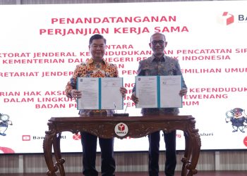 Dukcapil dan Bawaslu Perkuat Kerja Sama Pemanfaatan Data Kependudukan untuk Pengawasan Pemilu