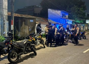 Brimob Polda Metro Jaya Gagalkan Aksi Vandalisme Saat Patroli Malam di Jakarta Timur