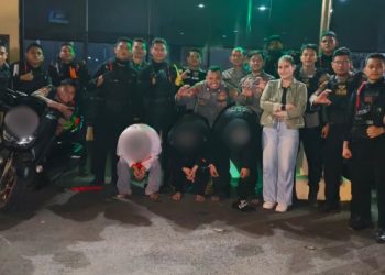 Patroli di Jakarta Utara, Brimob Amankan Enam Pemuda dalam Dua Penindakan