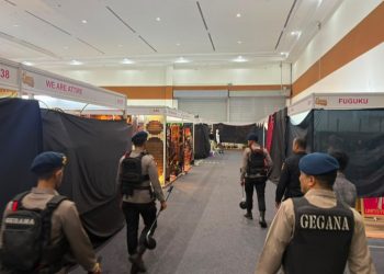Brimob Polda Metro Jaya Sterilisasi Bazar Bhayangkari Nusantara 2026, Pastikan Kegiatan di JICC Berlangsung Aman