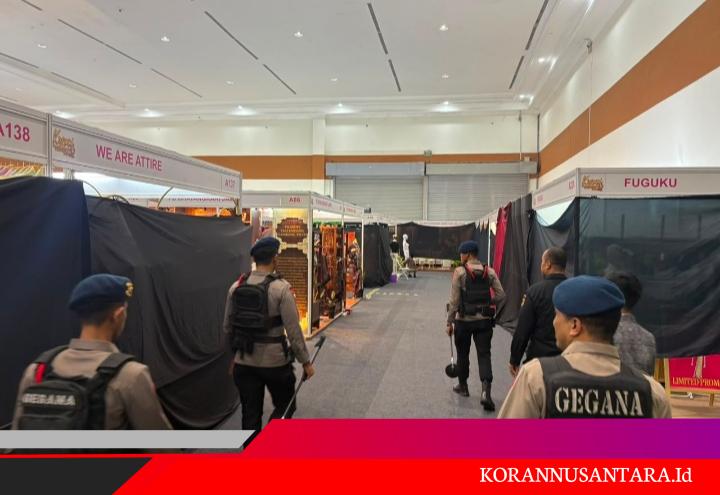 Brimob Polda Metro Jaya Sterilisasi Bazar Bhayangkari Nusantara 2026, Pastikan Kegiatan di JICC Berlangsung Aman