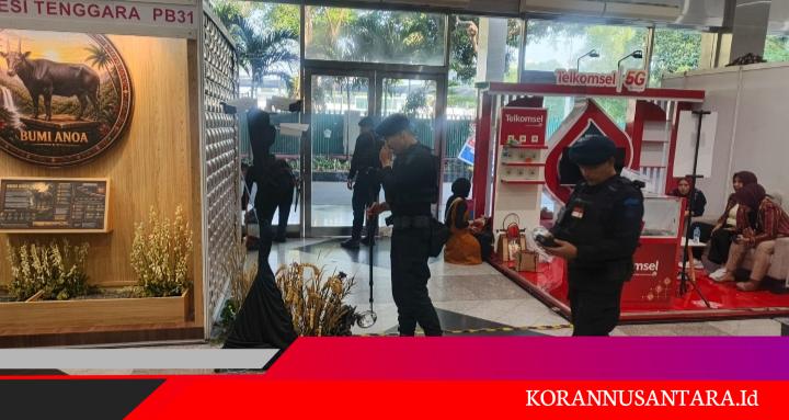 Brimob Polda Metro Jaya Sterilisasi JICC, Bazar Bhayangkari Nusantara 2026 Dipastikan Aman