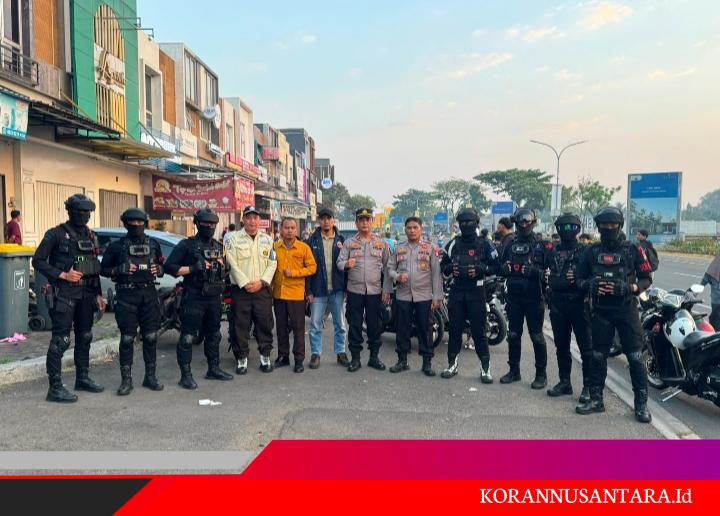 Brimob Metro Jaya Gagalkan Tawuran di Duren Sawit, 7 Pemuda Bawa Sajam Diamankan