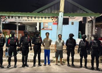 Brimob Polda Metro Jaya Intensif Patroli Malam, Bekasi Aman dari Tawuran