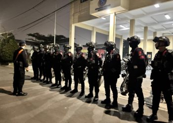Brimob Polda Metro Jaya Persempit Ruang Gangguan Kamtibmas Lewat Patroli Titik Rawan Di Tangsel