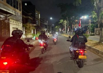 Brimob Polda Metro Jaya Intensifkan Patroli, Jakarta Barat Aman Hingga Pagi