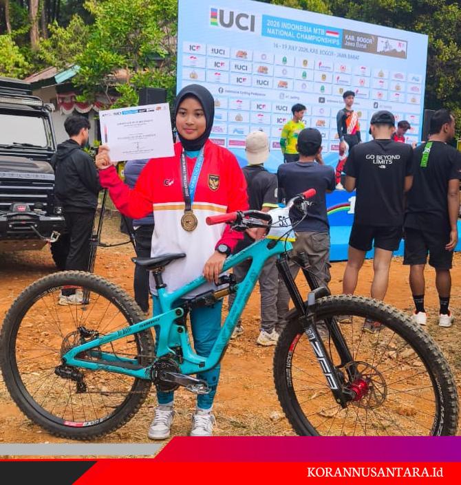 Atlet Kota Bekasi Raih Emas di Kejurnas MTB Downhill 2026, ICF Optimistis Juara Umum Porprov Jabar