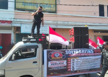 Aksi Unras Jilid II Solidaritas Gowa Desak Kapolresta Tutup Tambang Liar Dan Copot Kanit Tipidter 