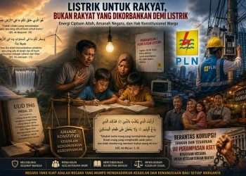 Negara Gagal Ketika Administrasi Listrik Tak Selaras UUD 1945 Energi Ciptaan Allah, Amanah Negara, dan Hak Konstitusional Warga