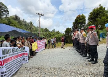 Aksi Jilid II Kelompok Tani Desak PT NSHE Klarifikasi Dugaan Transaksi Lahan 13 Hektare Bersengketa