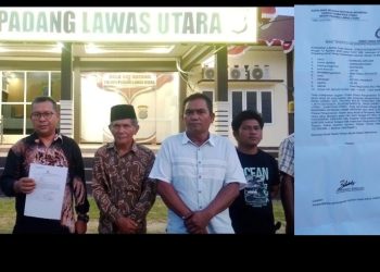 Dugaan Mafia Tanah Kades Nagasaribu Dilaporkan ke Polres Paluta