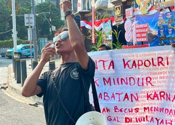Demo Jilid II di Mabes Polri Desak Usut Dugaan PETI Panabari