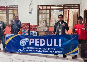 OT Peduli Salurkan Bantuan Logistik untuk 2.000 Pengungsi Gempa Nagekeo NTT
