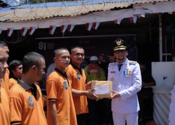 Kado Kemerdekaan dari Lapas Kotapinang: 93 WBP Terima Remisi Dua Hirup Udara Bebas