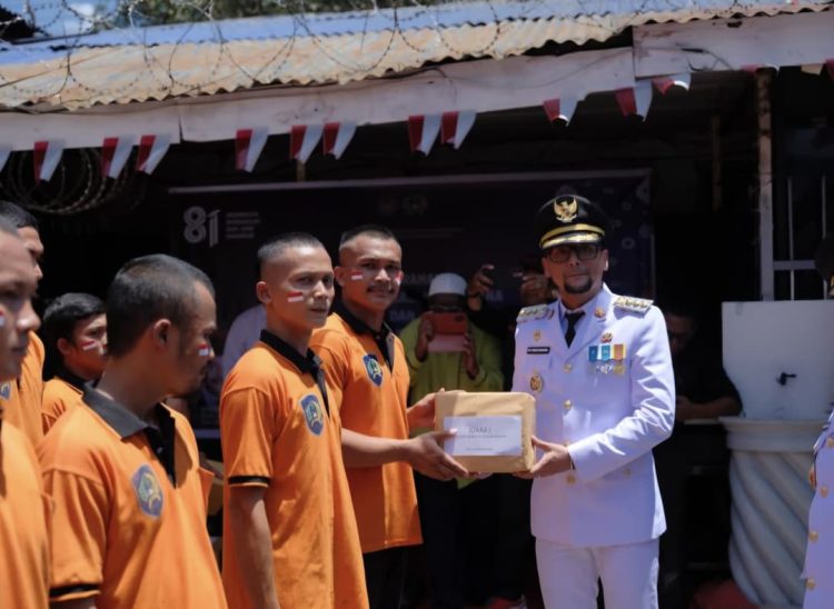 Kado Kemerdekaan dari Lapas Kotapinang: 93 WBP Terima Remisi Dua Hirup Udara Bebas