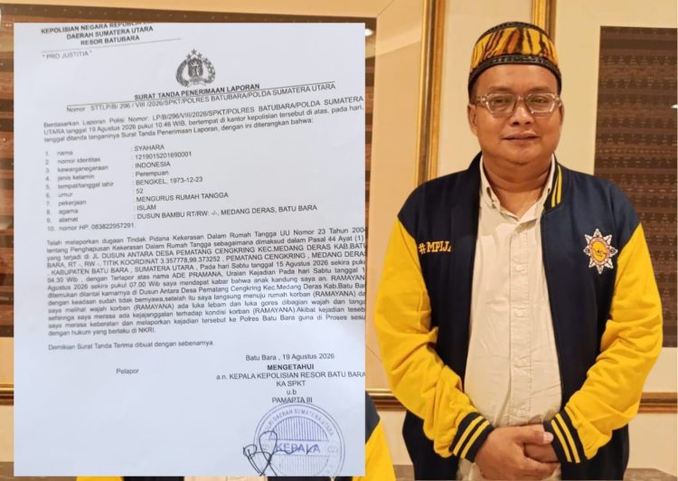 IRT Tewas diduga Akibat KDRT di Batu Bara, Waketum AMPI Leriadi Desak Polisi Usut