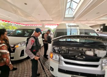 Brimob Polda Metro Jaya Pastikan Keamanan Kunker Menlu China Wang Yi di Jakarta