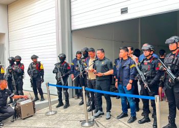 BRIMOB POLDA METRO JAYA BACK UP RESKRIMSUS UNGKAP KASUS PEMALSUAN UANG DI TANGERANG SELATAN