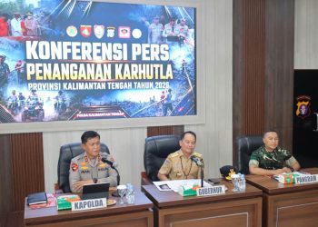 Kapolda Kalteng Rilis Data Karhutla: Turun Drastis Jadi 7.634 Hektare di Tengah El Nino Sangat Kuat
