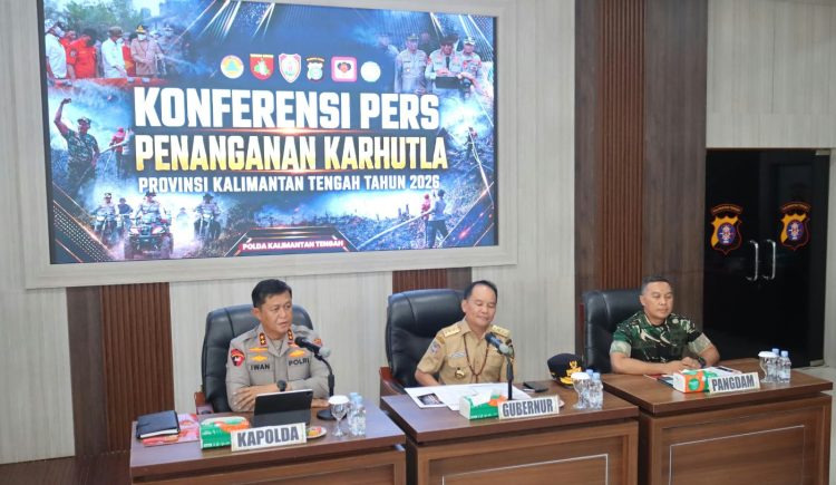 Kapolda Kalteng Rilis Data Karhutla: Turun Drastis Jadi 7.634 Hektare di Tengah El Nino Sangat Kuat