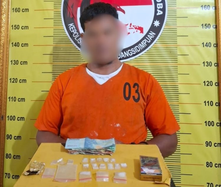 Satresnarkoba Polres Padangsidimpuan Amankan Pria Diduga Edarkan Sabu 4,5 Gram