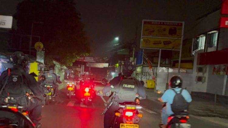 Brimob Polda Metro Jaya Cegah Gangguan Kamtibmas, Sasar Titik Rawan di Tangsel