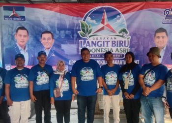 Demokrat Jakarta Pusat Gelar Aksi Lingkungan dan Sosial di 8 Kecamatan
