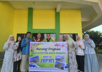 Mahasiswa Keperawatan Universitas Aufa Royhan “Goes to Japan”, Desi Yolanda Bawa Semangat Generasi Keperawatan Mendunia