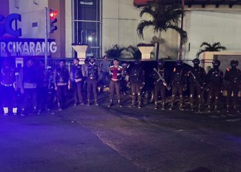 Patroli Brimob Yon D Pelopor Sasar Wilayah Kabupaten Bekasi, Antisipasi Tawuran dan Balap Liar