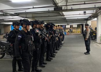 Brimob Polda Metro Jaya Bubarkan Balap Liar di Cipayung, 6 Pemuda Diperiksa