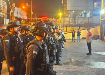 Brimob Metro Jaya Bubarkan Balap Liar, Lima Motor Diamankan di Makasar, Jakarta Timur