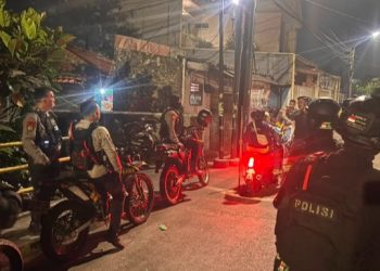 Brimob Polda Metro Jaya Amankan Lima Pelaku Tawuran Bersenjata di Jakarta Timur