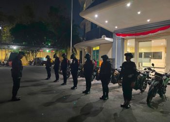 Brimob Polda Metro Jaya Intensifkan Patroli, Kota Bekasi Tetap Aman hingga Dini Hari