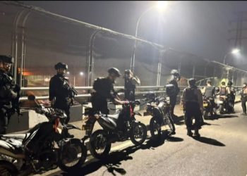 Brimob Polda Metro Jaya Bubarkan Balap Liar di TMII, Dua Remaja Diamankan