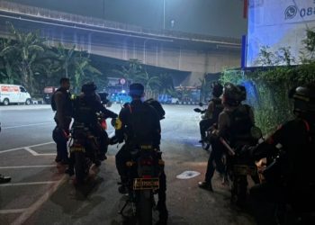 Brimob Polda Metro Jaya Respons Laporan Tawuran di Jatinegara, 2 Sajam Diamankan