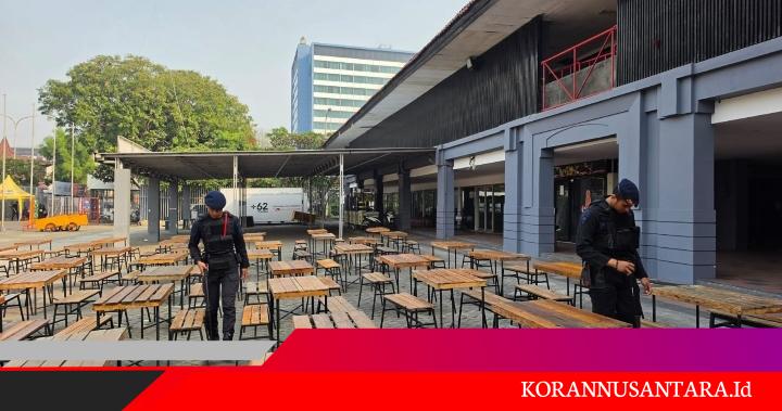Brimob Polda Metro Jaya Sterilisasi Pastikan Aman JI-Expo Kemayoran Jelang RI Fest 2026