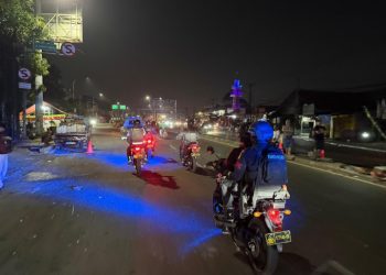 Patroli Brimob Batalyon D Pelopor Perkuat Kamtibmas di Kota Bekasi Jelang HUT ke-81 RI