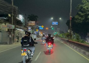 Patroli Brimob Batalyon D Pelopor Sasar Sejumlah Wilayah Kabupaten Bekasi, Situasi Kondusif