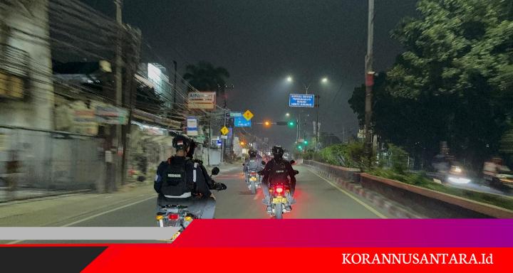 Patroli Brimob Batalyon D Pelopor Sasar Sejumlah Wilayah Kabupaten Bekasi, Situasi Kondusif