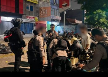 Brimob Polda Metro Jaya Amankan 5 Pemuda Diduga Hendak Balap Liar di Duren Sawit