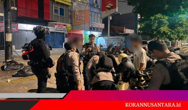 Brimob Polda Metro Jaya Amankan 5 Pemuda Diduga Hendak Balap Liar di Duren Sawit