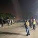 Brimob Polda Metro Jaya dan Polsek Benda Jaga Kamtibmas hingga Dini Hari